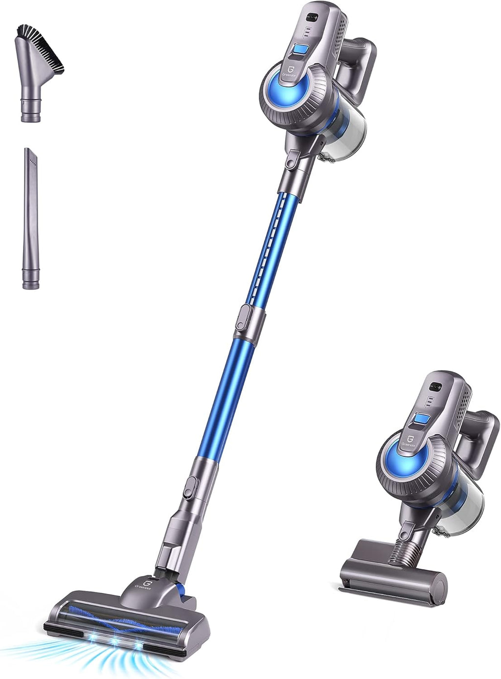 Cordless Stick Vacuum 4 in 1 with LED Headlights I579