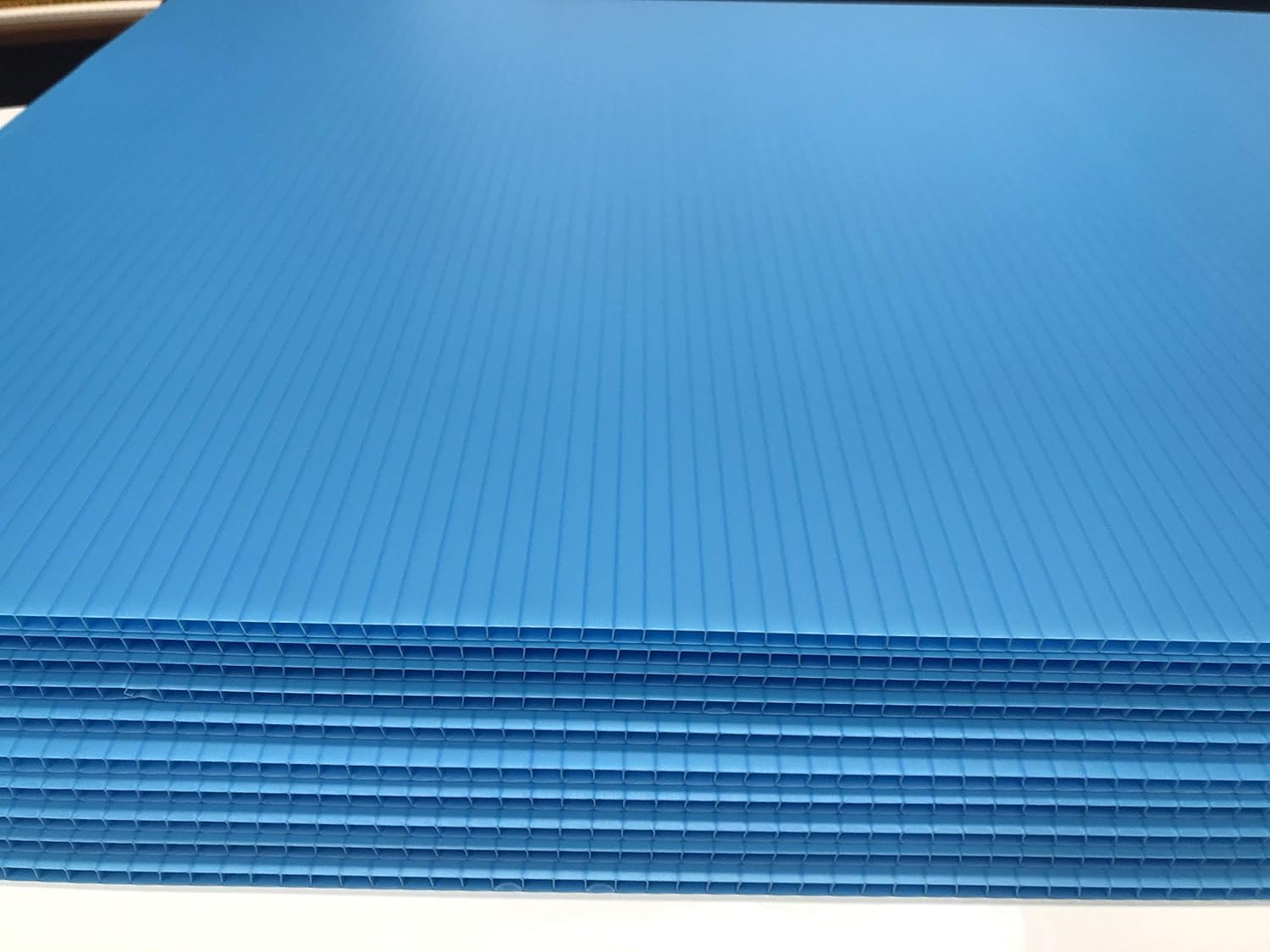 10 Pack Light Blue Blank Signs 18''x24'' x 4 mm with 10 Wire Stake 10''x24'' x 9 Gauge H8049
