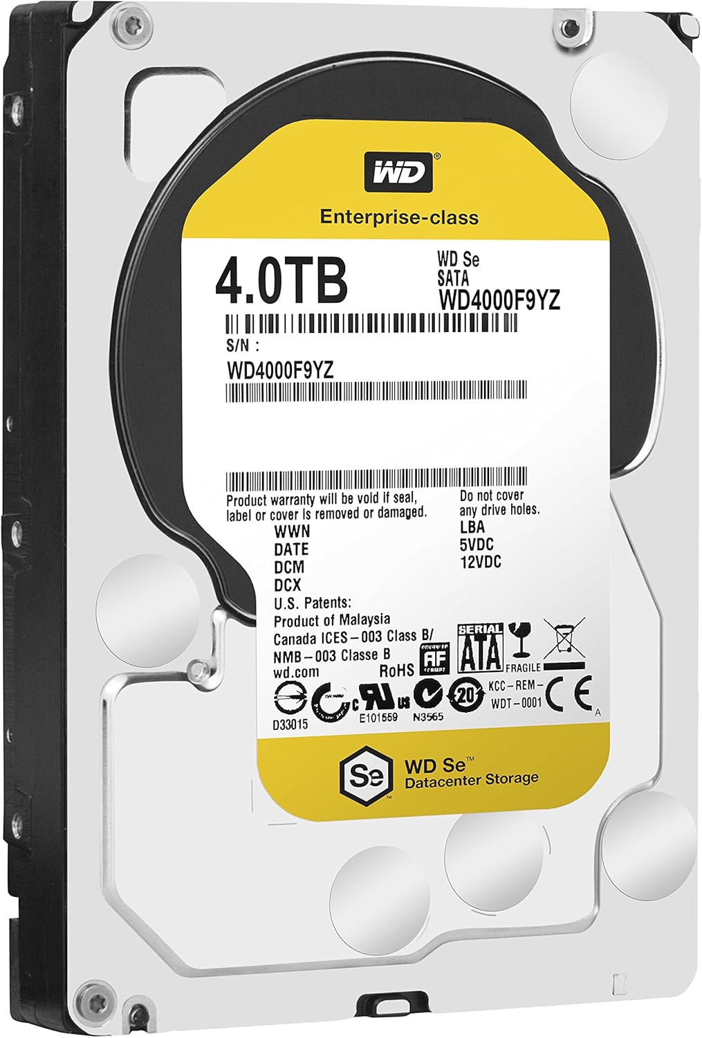 4TB 7200 RPM SATA 6 Gb/s 64MB Cache 3.5 Inch Hard Disk Drive D91932