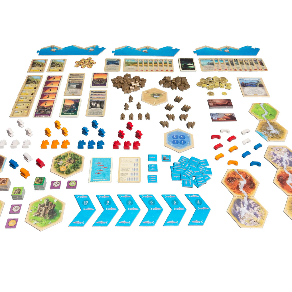 Catan Traders & Barbarians Expansion Board Game W619