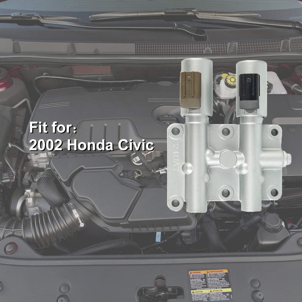 Dual Linear Solenoid Pack of 2 for Honda Civic E34359