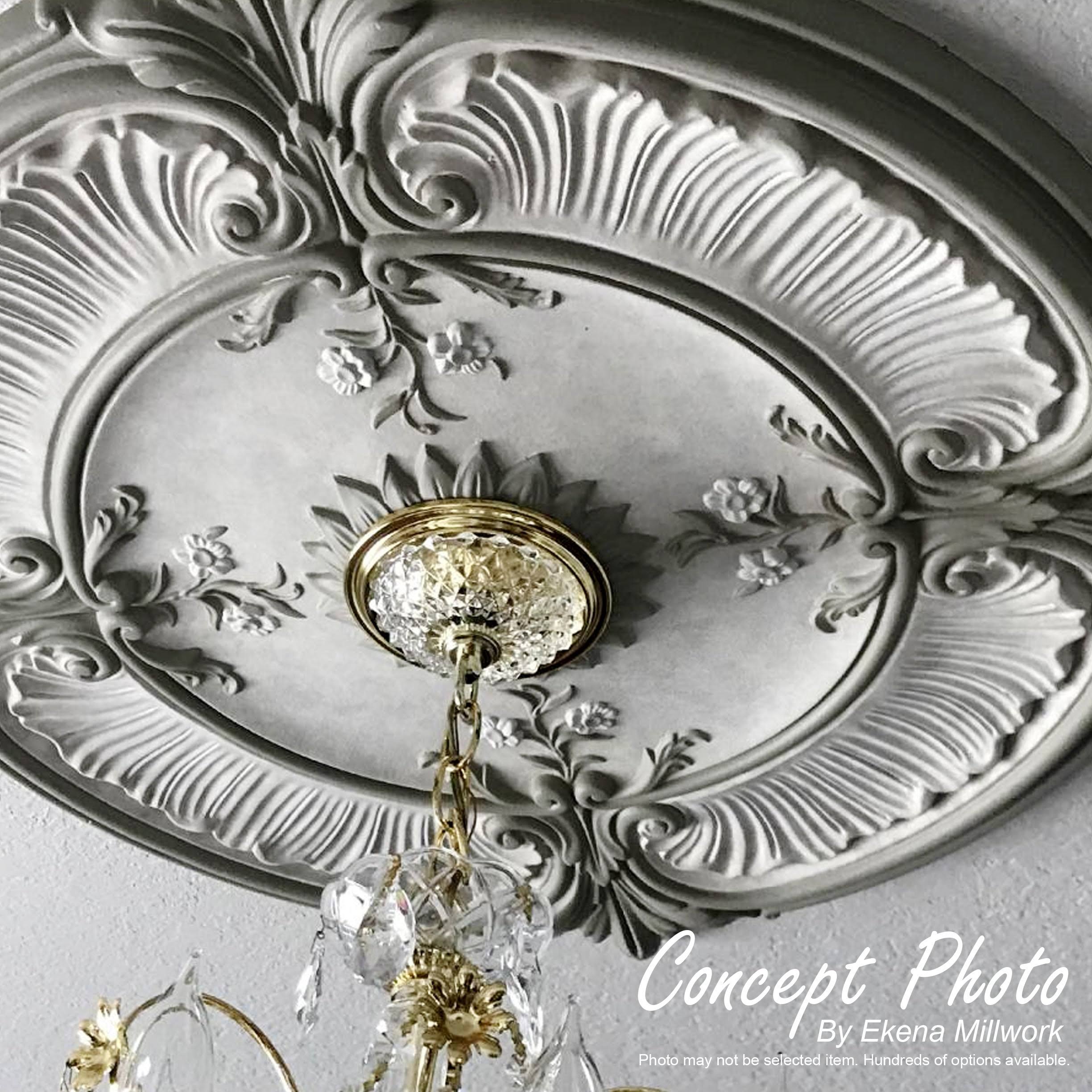 Polished Copper Ceiling Medallion T7826