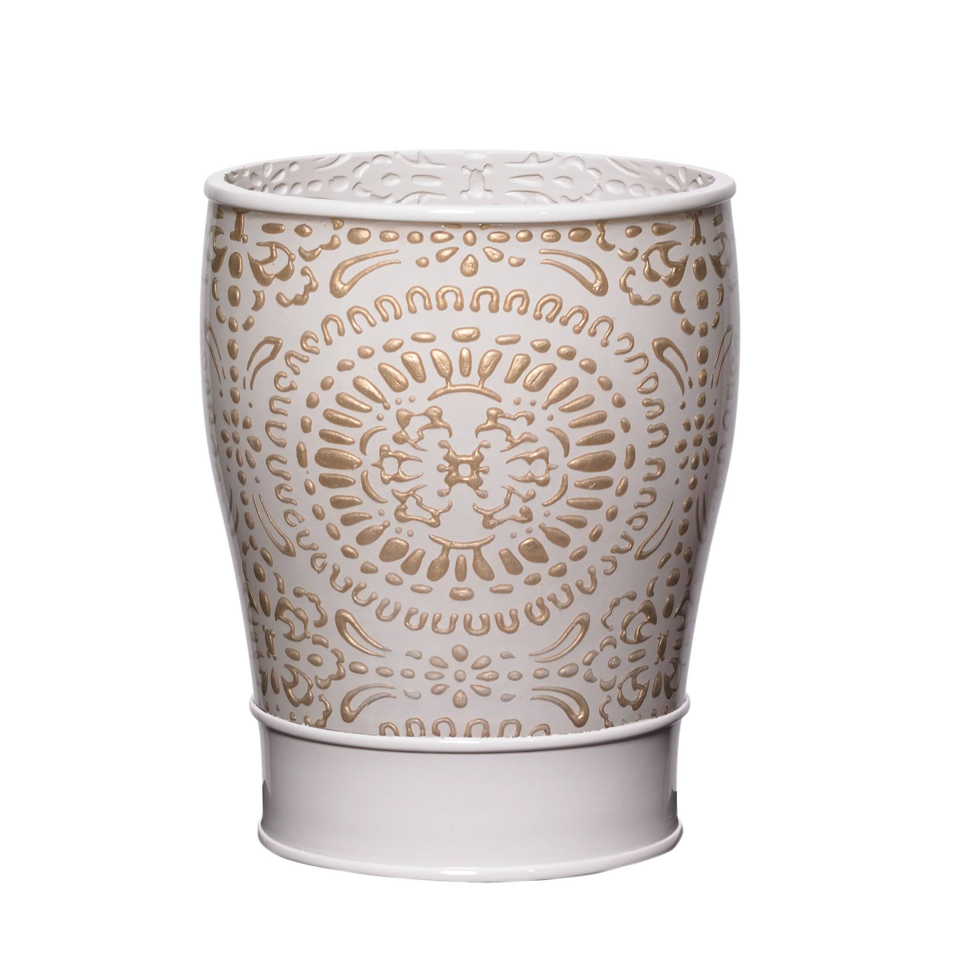 Beige Wastebasket L135
