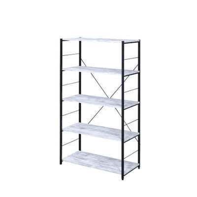 White Metal Etagere Bookcase Q8123