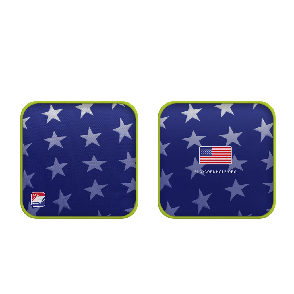 6-in ACA American Cornhole Association Official Regulation Bags Dual Sided Edge Technology Synergy Touring Pro H29181