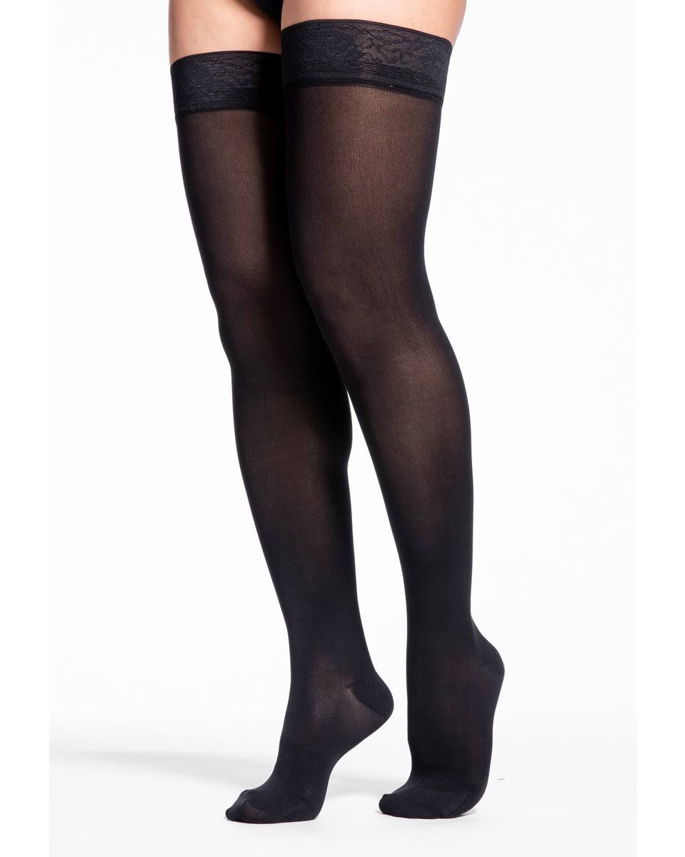 20-30 mmHg Soft Opaque Thigh High T280667