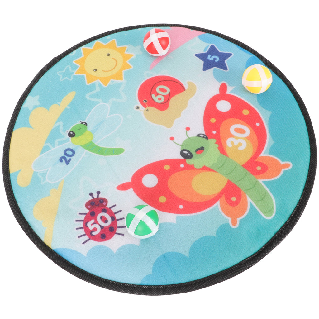 Kids Dart Board with Sticky Balls Toy I6006