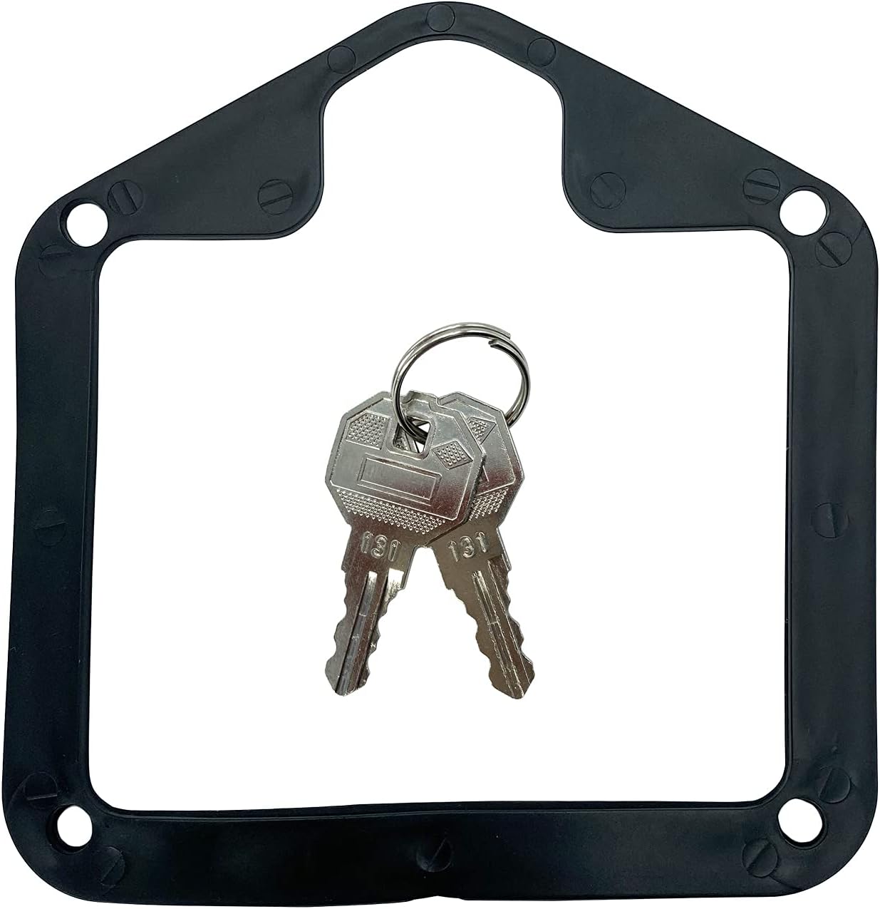 Stainless Steel T Handle Latch with Lock and Gasket Pack of 2 O989