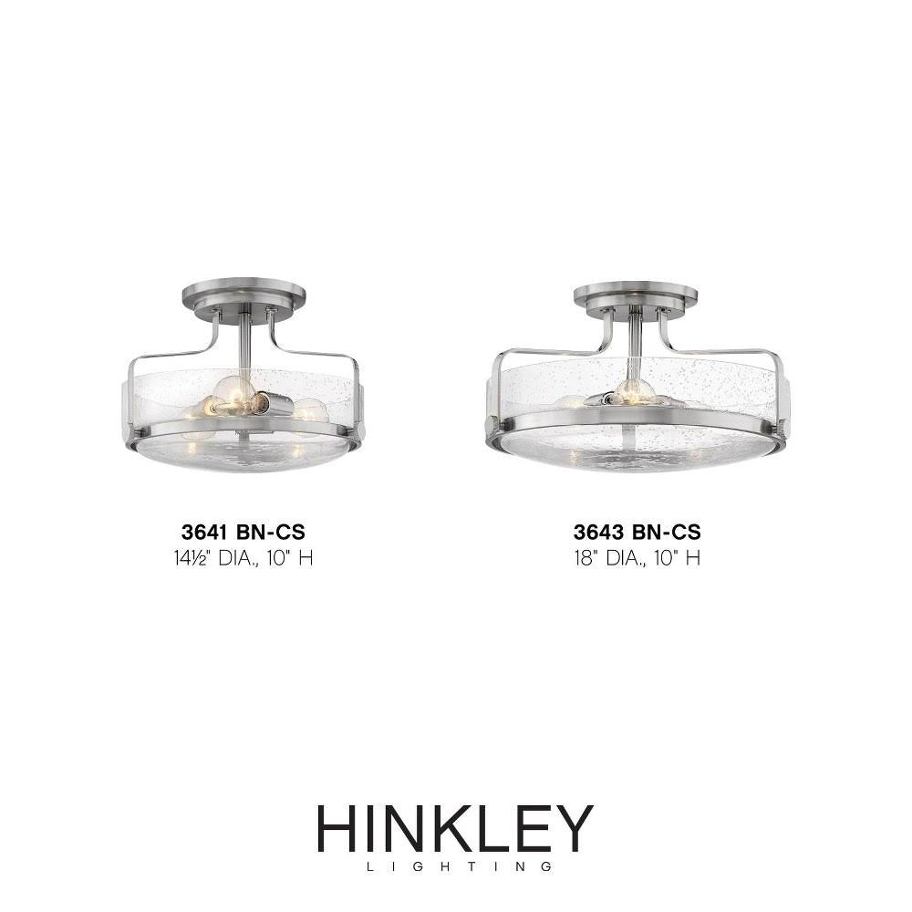 Three Light Semi-Flush Mount B57025