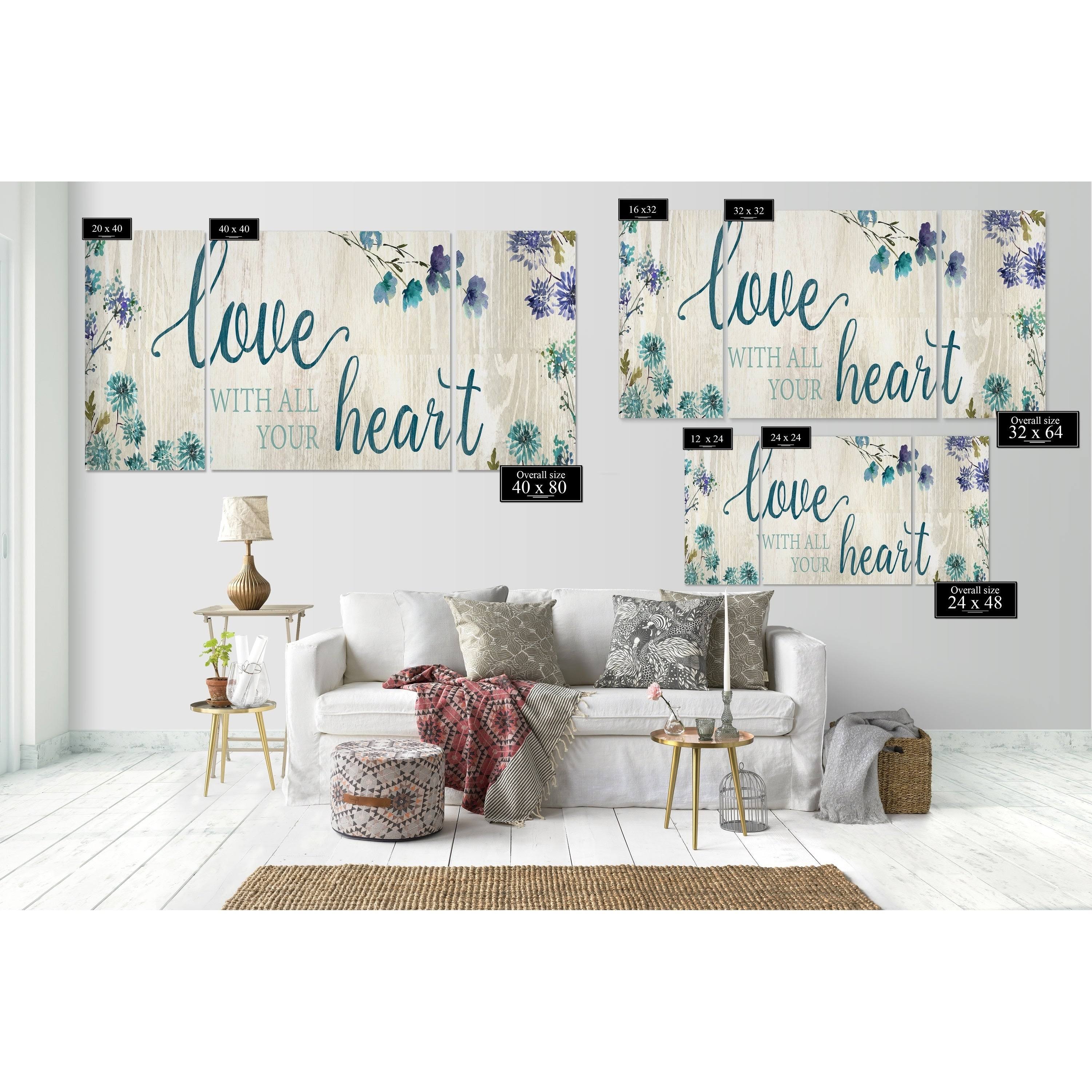 Oversized Canvas Multi Piece Art P47609