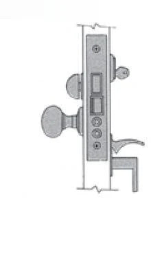 Satin Brass Mortise Lock Strike X884771