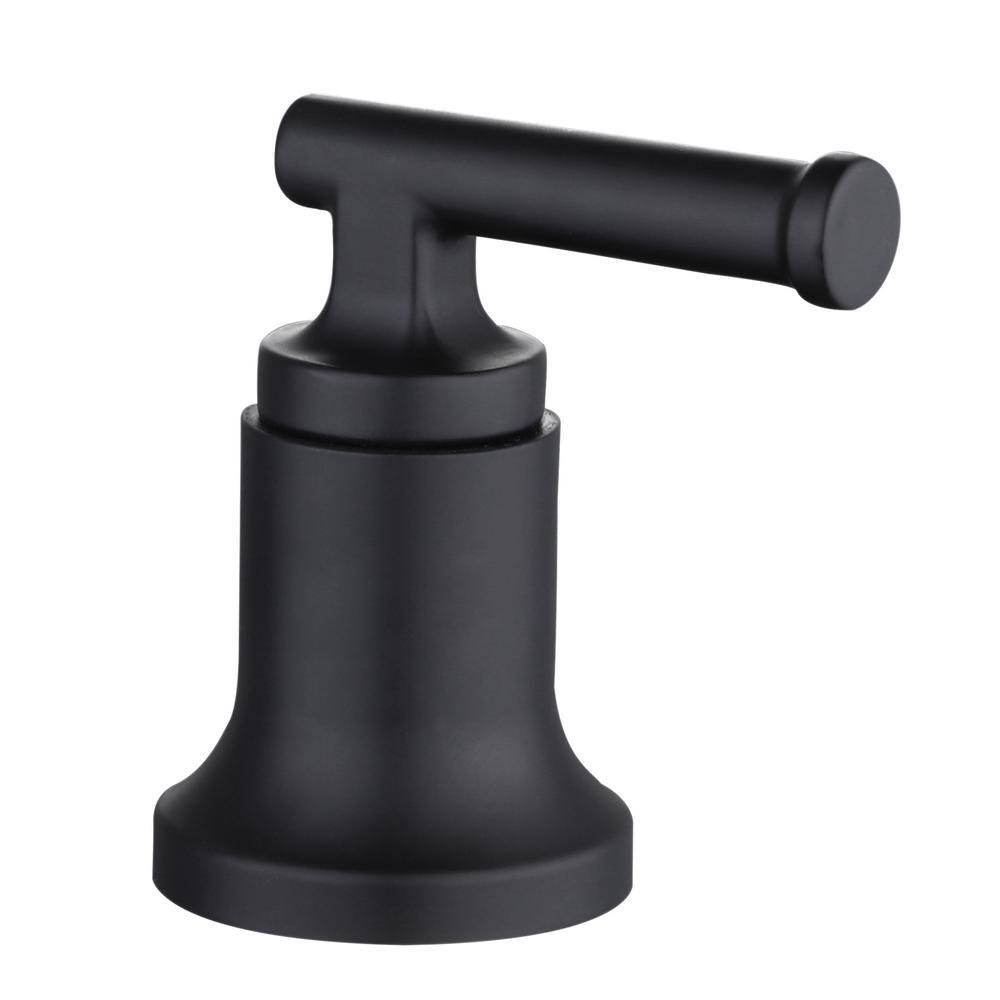 Matte Black 2-Handle High-Arc Bathroom Faucet G874368