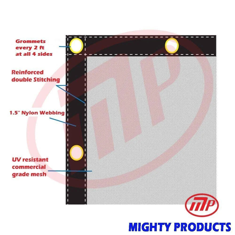 Black Debris Safety Netting G64258