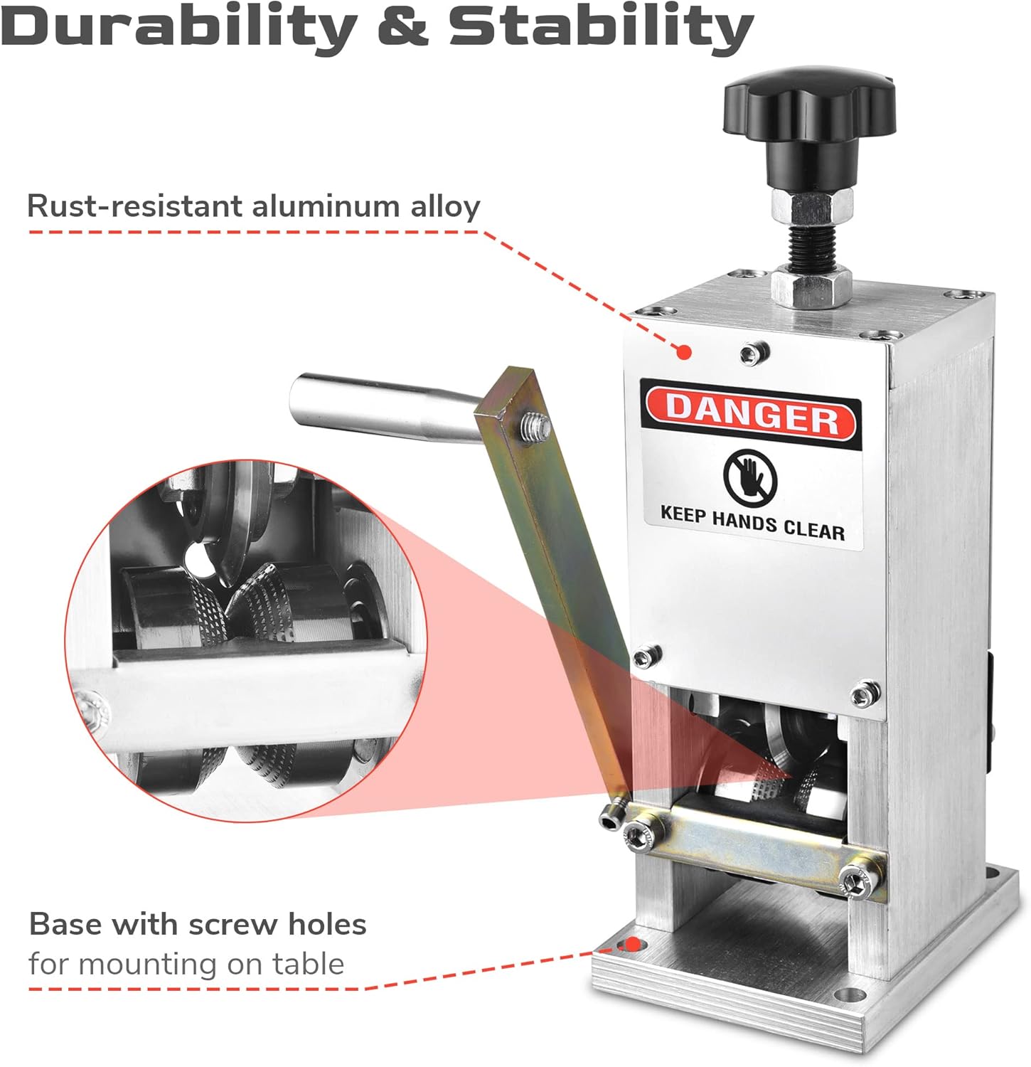 Manual Wire Stripping Machine with Drill Connector Cable Peeling Stripper Tool 0.06-0.98 L787