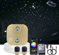 Fiber Optic Light Kit 20W RGBW Dual-Head Star Ceiling Light with 620pcs Mixed Fiber Optic Strands B653