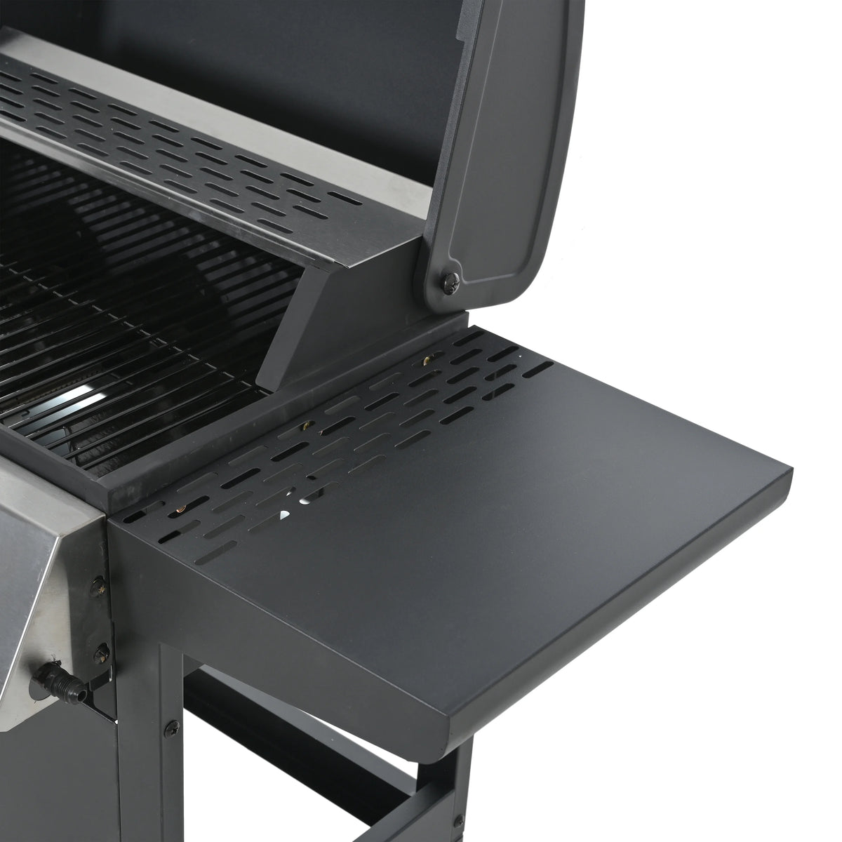 3 Burner Portable Propane Gas Grill Stainless Steel Black J267