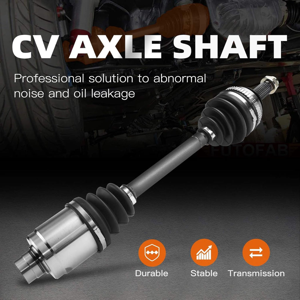 Front CV Axle Drive Shaft Assembly Pack of 2 J7000