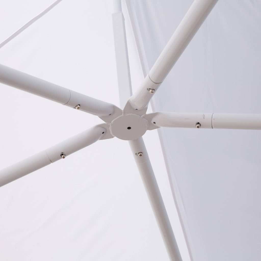 White Octagon 8-Wall Party Canopy Gazebo Tent F4932