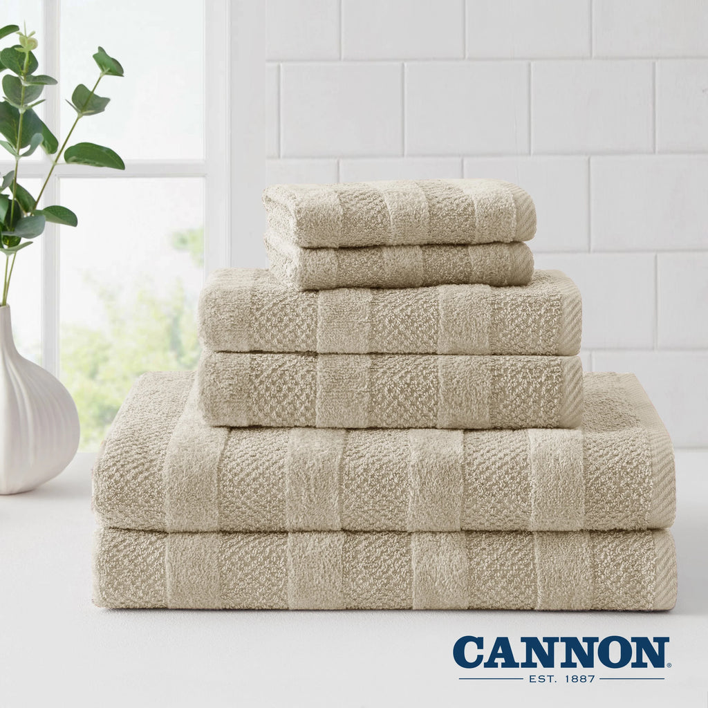 6-Piece 100% Cotton Towel Set Z115123