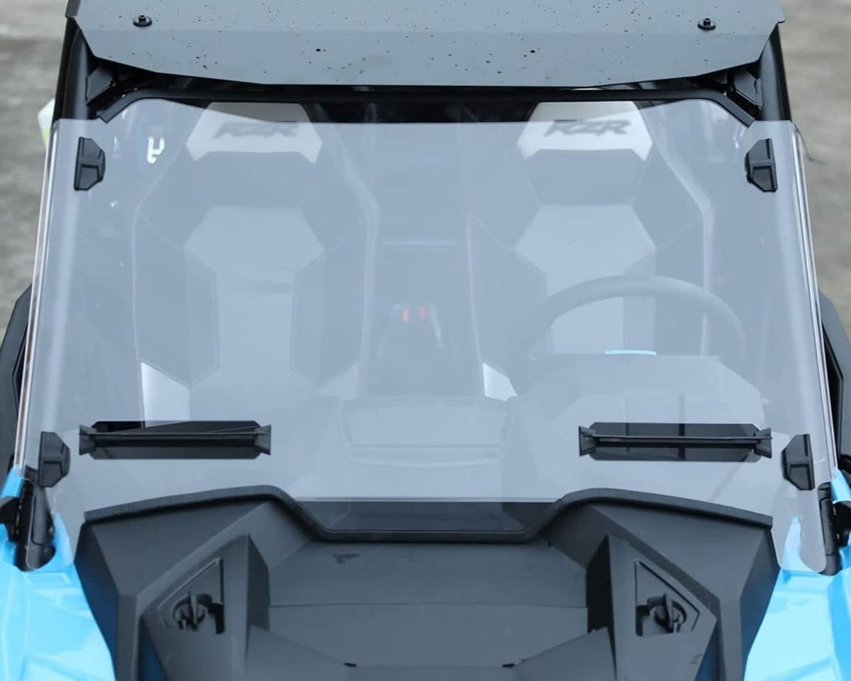Clear Full Windshield for Polaris RZR XP 1000 XP4 1000, Unbreakable Polycarbonate Windscreen C209370