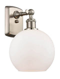 Brushed Satin Nickel 8 inch Sconce D781