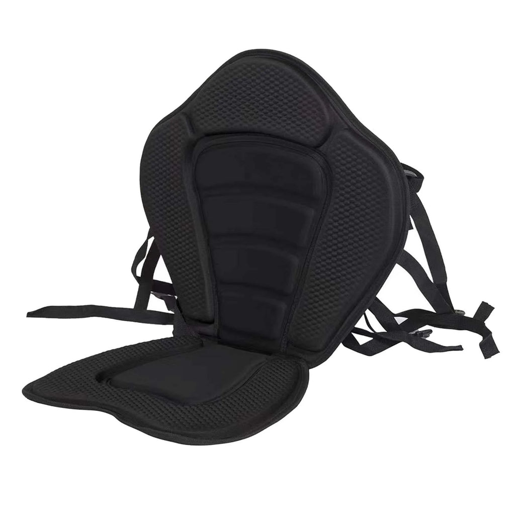Black Padded Seat Cushion with Back Support M73737