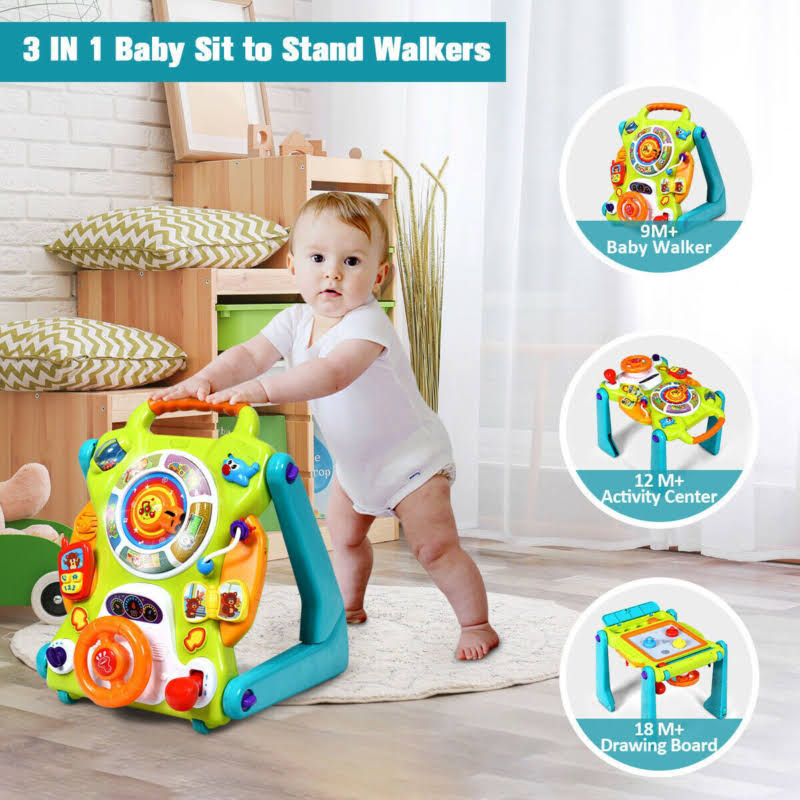 3 in1 Kids Musical Learning Walker U685295