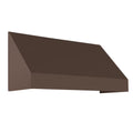 8.375 ft Fixed Awning Acrylic Fabric, Brown A4961