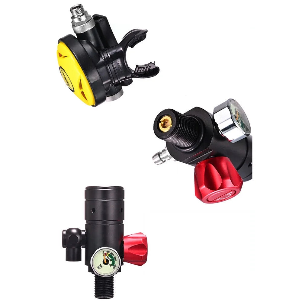 1L Portable Scuba Diving Oxygen Cylinder Tank Y6941
