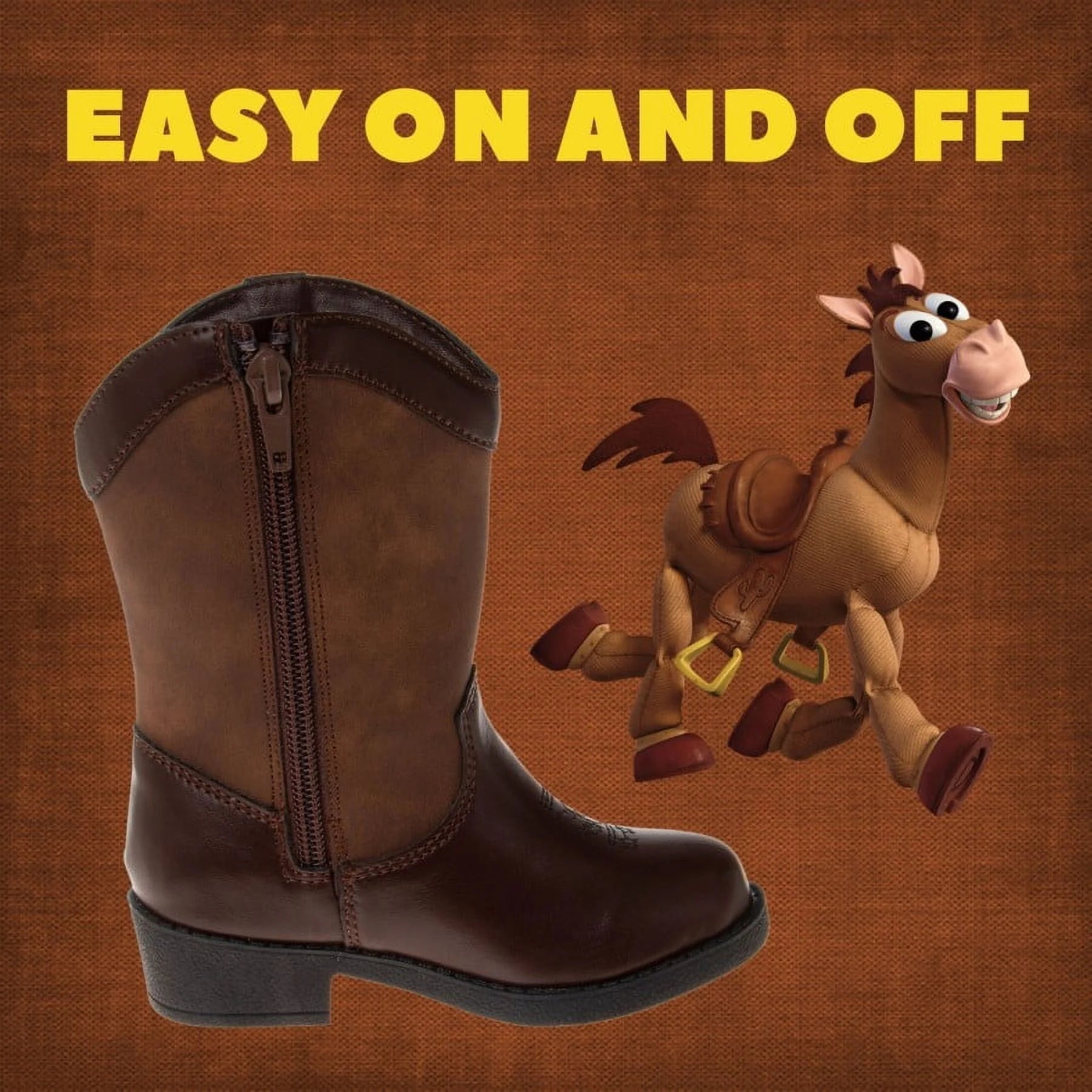 Brown Cowboy Western Boots J9278