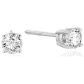 1/3 CTTW Diamond Stud Earrings in 14K White Gold E5357