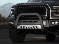 Matte Black Bull Bar with Aluminum Skid Plate H657