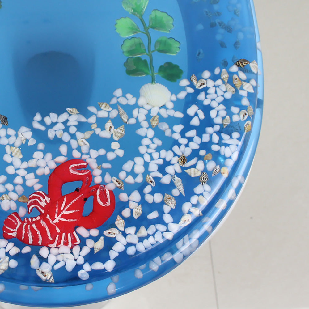 Elongated Resin Toilet Seat with Silent Close Hinges M5270