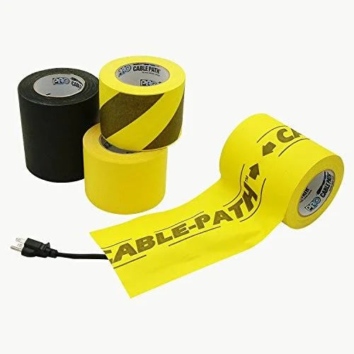 Cable Path Tape 4 in x 30 yds Yellow K12920