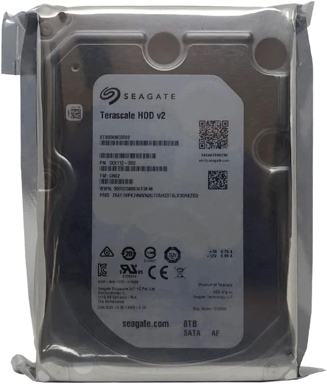 8TB 7200RPM 256MB Cache SATA 6Gb/s 3.5-Inch Internal Hard Drive U9613