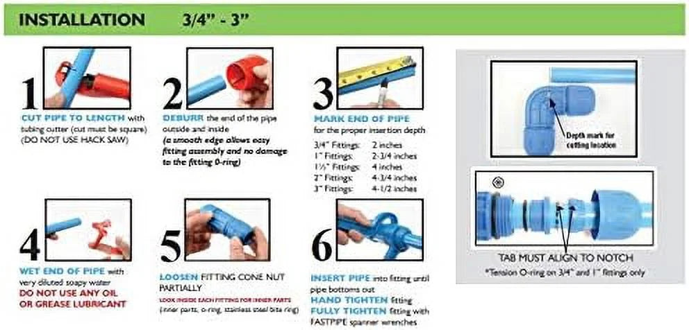 90 Degree Elbow for 1.5" Compressed Air Piping X687