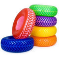 6 Pieces Inflatable Obstacle Course Tires Y418887