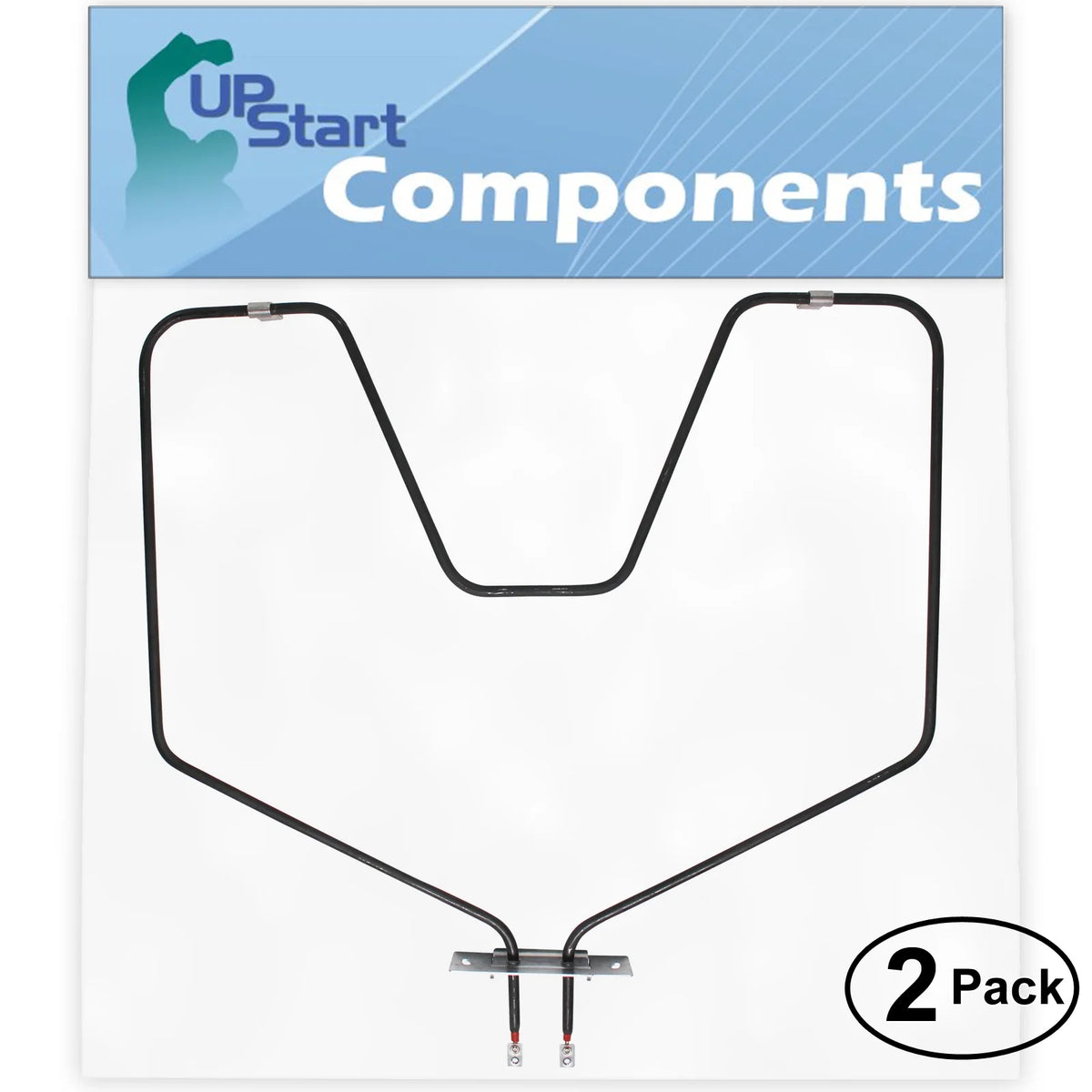 2-Pack Replacement Bake Element for General Electric Oven Heating Element F67272