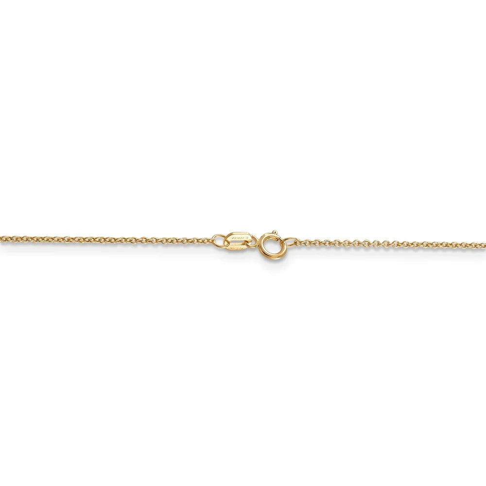 14k Yellow Gold Double Heart Shaped Locket Necklace 18 Inch I6280