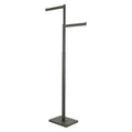 2-Way Rectangular Tubing with Straight Arms, Black - Matte Q898380