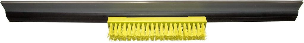 Extension Pole with 24-inch Floor Squeegee and Grout Scrubbing Brush Combo, Pack of 2 I46376