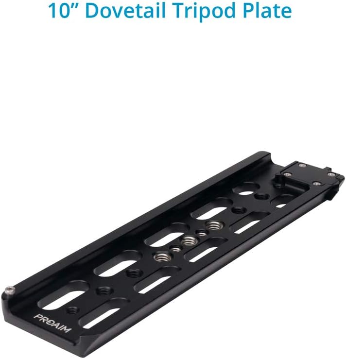 15mm Quick Release Camera Base Plate with Dovetail CNC Aluminum Baseplate N47153