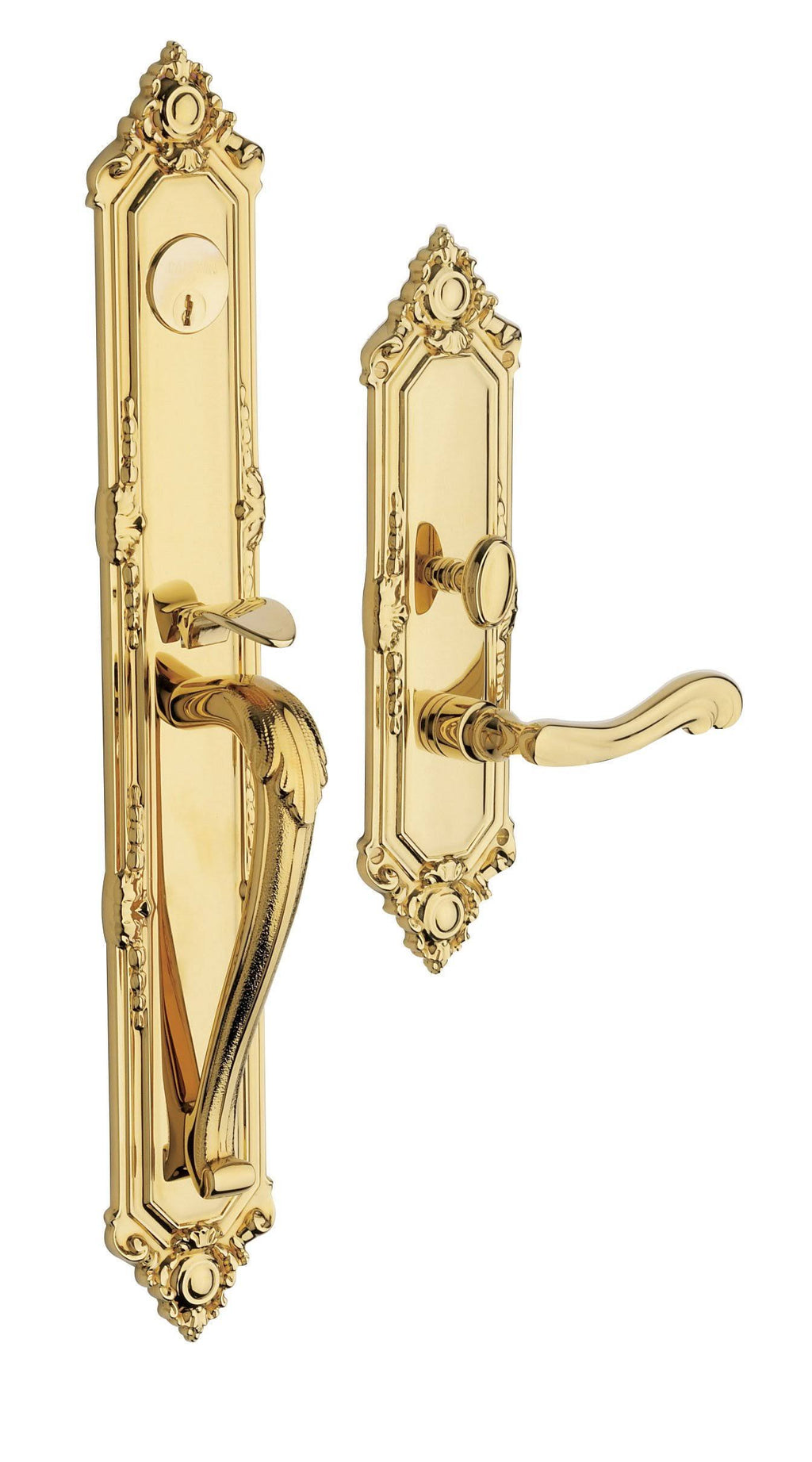 Polished Brass Complete Entrance Set Q144