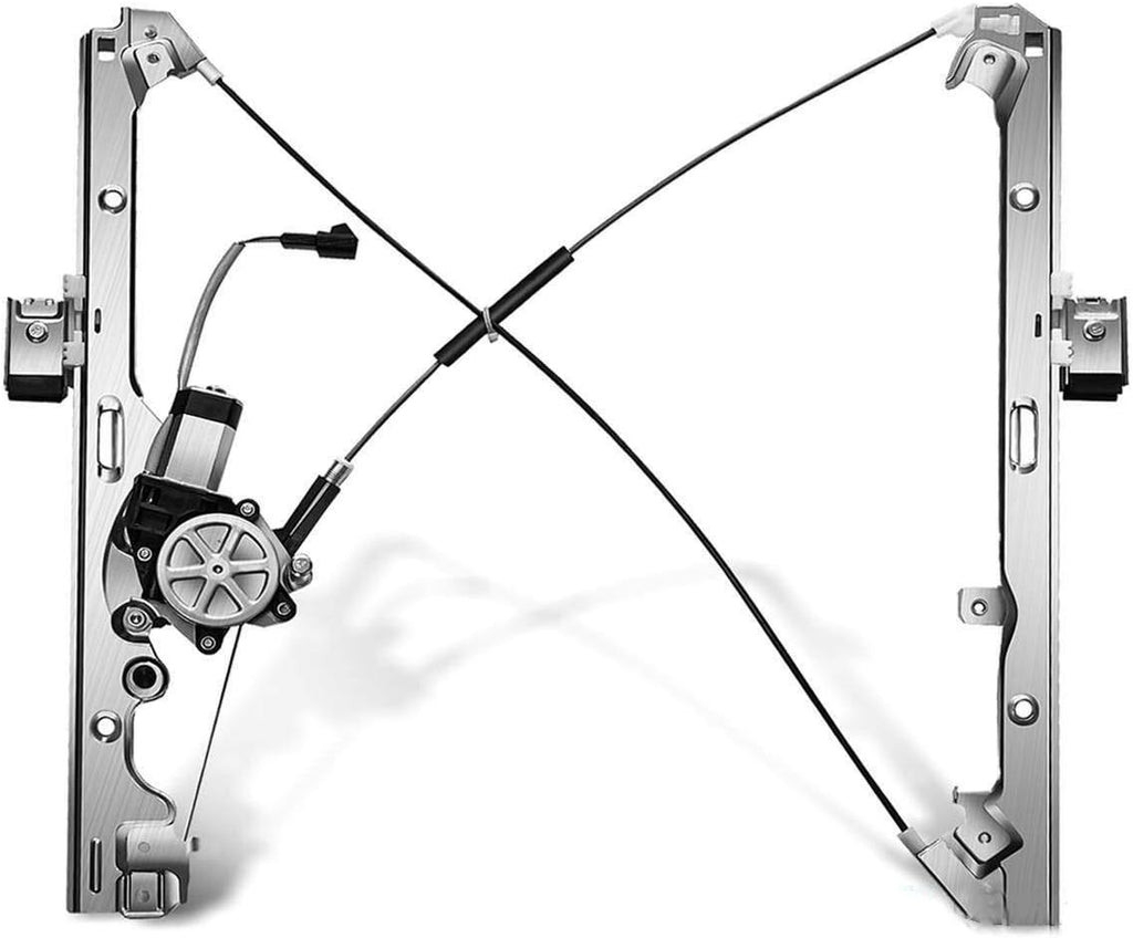 Front Left Driver Side Power Window Regulator with Motor Assembly Pack of 2 B344846
