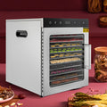 10Trays Food Dehydrator Machine 800W O9219