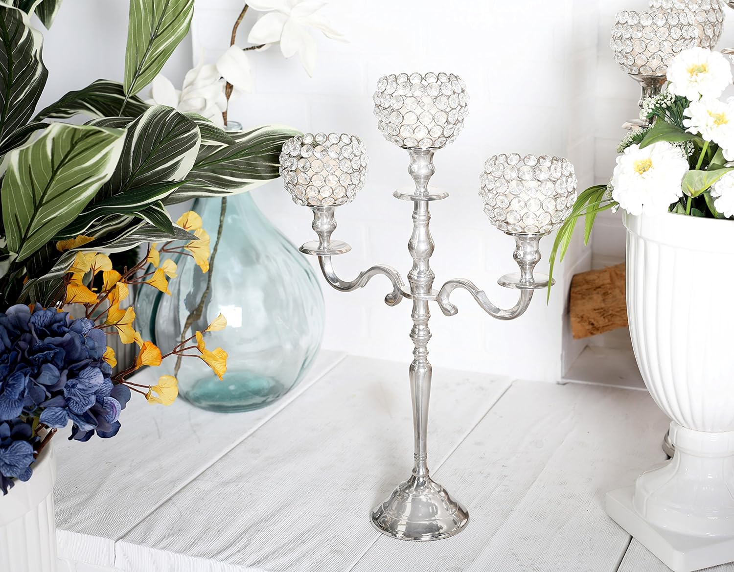 Silver Candelabra U186