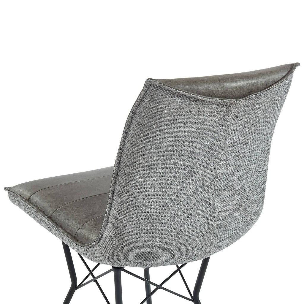 Brown Swivel Counter Stool Set of 2 T245384