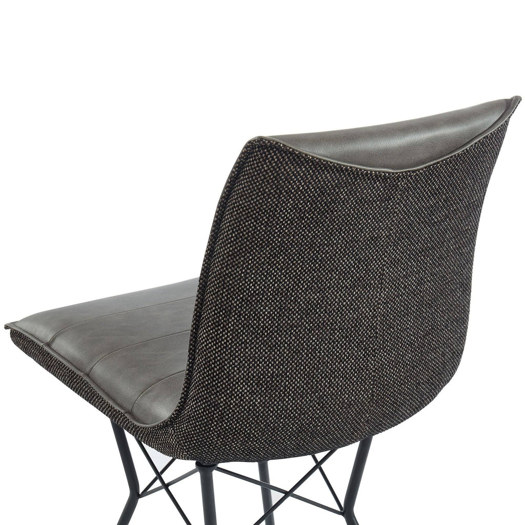 Brown Swivel Counter Stool Set of 2 T245384