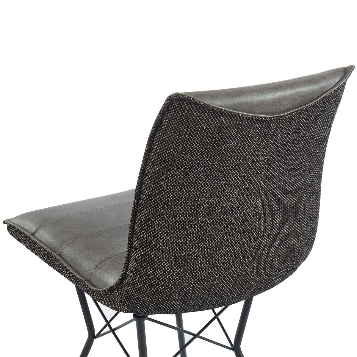 Brown Swivel Counter Stool Set of 2 T245384