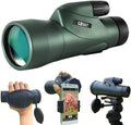 12x55 Waterproof Monocular Telescope with Phone Holder X30449